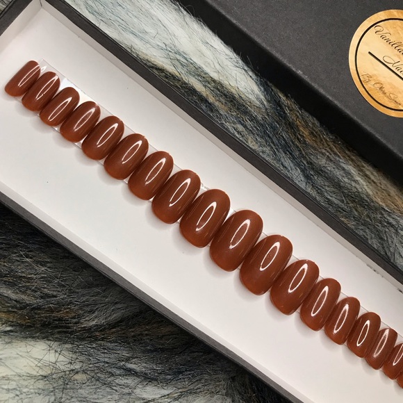 Press On Nails 🍫 Style:  Chocolate 😍😋 - Picture 4 of 8